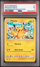 2018 POKEMON MCDONALD'S COLLECTION #4 PIKACHU-HOLO PSA 5 on eBay