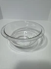Vintage PYREX 322 Clear Glass Nesting Mixing Bowl  1 Quart,/Liter USA