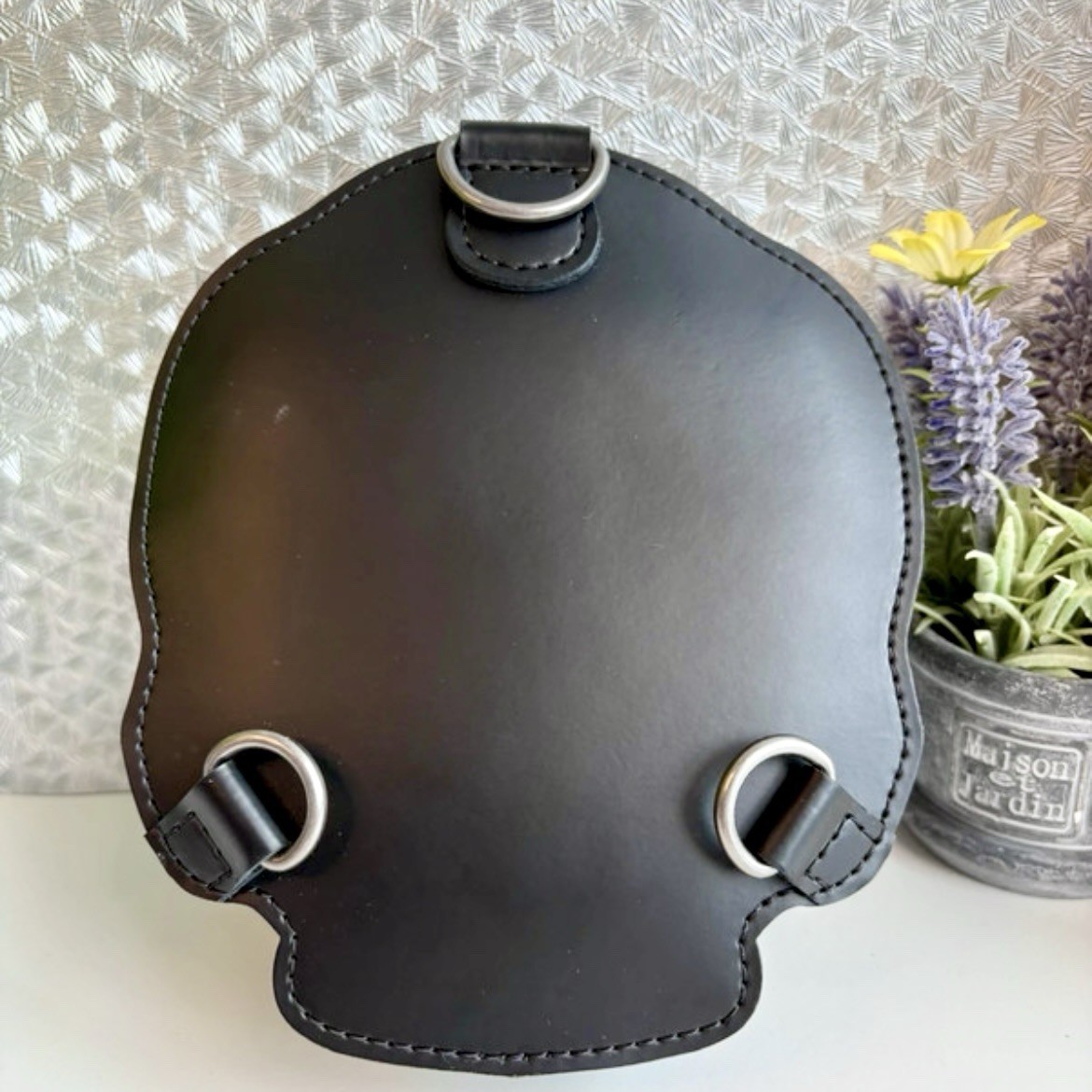 Dr Martens Kiev Leather + Jewel Skull Backpack ** Rare Limited Edition ** image 5