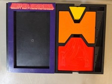 Vintage Tomy Mighty Men  Monster Maker Set Parts Lot Purple Door  Plates