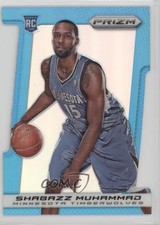 2013-14 Panini Prizm Light Blue Prizm Die-Cut /199 Shabazz Muhammad #261 0b9