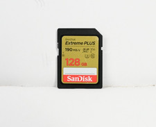 SanDisk Extreme Plus 128GB SDXC UHS-I Card - Up to 190 MB/s