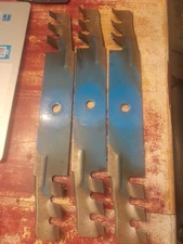 SET OF 3: AEagle MOWER MULCHING BLADES 00273100 Exmark Scag 482878 481707 481711