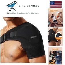 Adjustable Shoulder Brace Rotator Cuff Support Arm Sling for Pain Relief