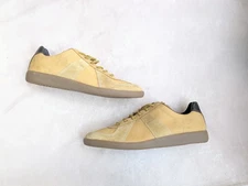 Maison Margiela GAT Sneakers Men 13 46 Leather Suede Low Tops Italy Gum Union