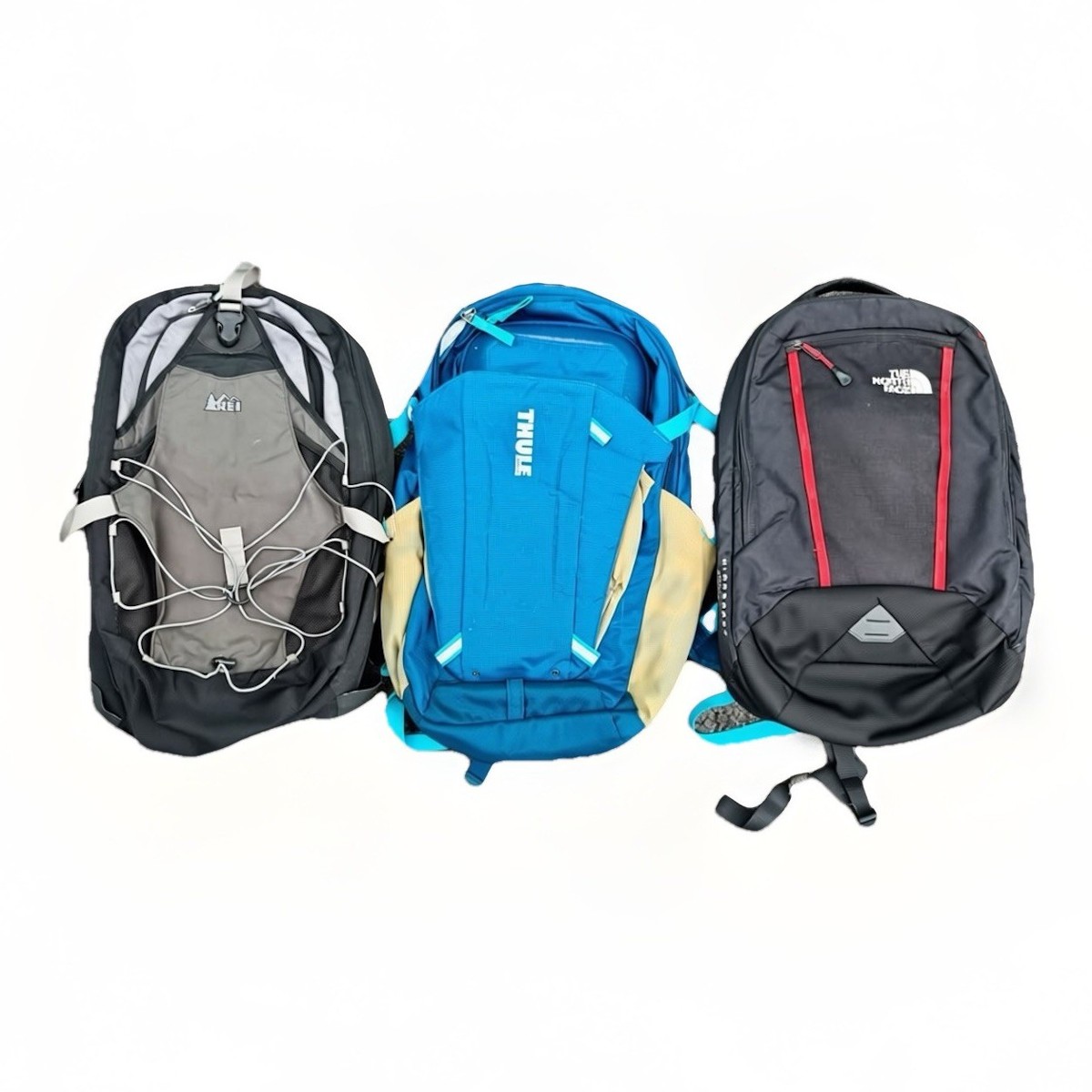 3 Backpack Lot The North Face REI Thule Blue Travel School Work Hiking Used | eBay 3 Backpack Lot The North Face REI Thule Blue Travel School Work Hiking Used | eBay