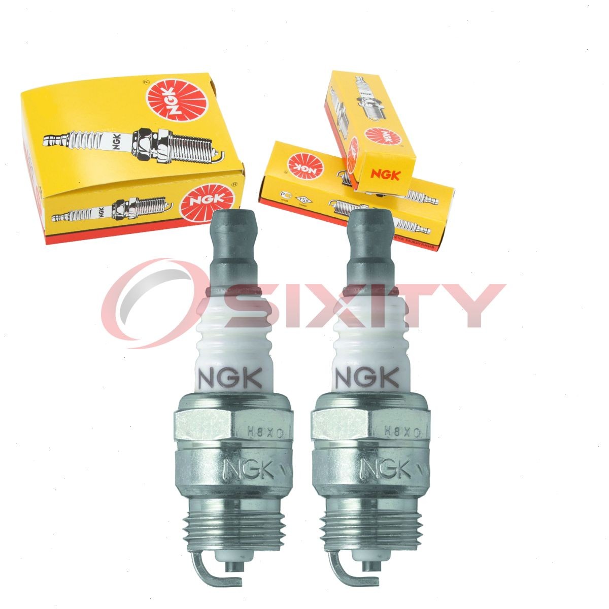 2 pc NGK 6753 BPM6F BLYB Standard Spark Plugs for XST2554DP XST2554 T20MP-U es