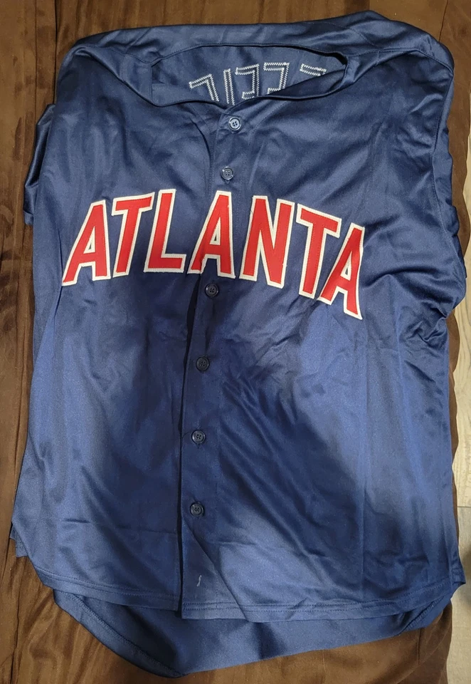 Atlanta Braves Gary Sheffield Signed Jersey - PSA Authenticated - Image 4 of 4