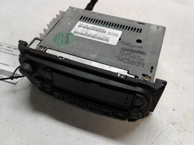 Equipo de audio receptor de radio identificación de radio Rbk compatible con 02-07 caravana 1532442 Foto 2 de 4