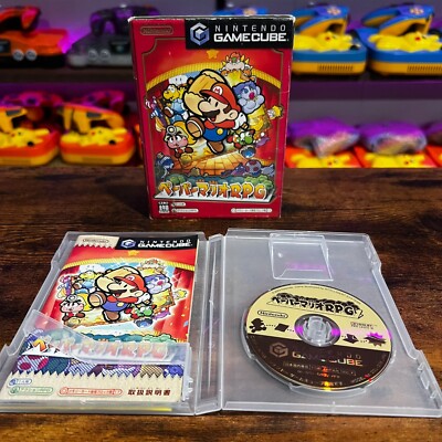Paper Mario RPG The Thousand-Year Door Nintendo Gamecube 
