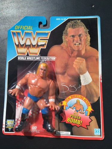 New NOC Vintage 1992 WWF Hasbro Sid Justice Power ...