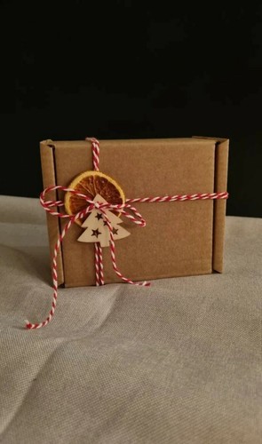 3er Set Kerzen - Selbstgemachtes stark duftendes Weihnachts Soja Kerzen Set. - Bild 5 von 7