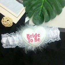 Bride To Be Garter with Lace Hen Night Party Accessories Wedding Fashion