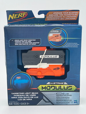 Nerf N-Strike Modulus - TARGETING LIGHT BEAM Green Upgrade Accessory Hasbro