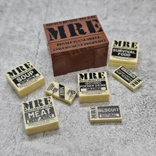 Military MRE Supply blocks Accessories for Minifigures Gc5