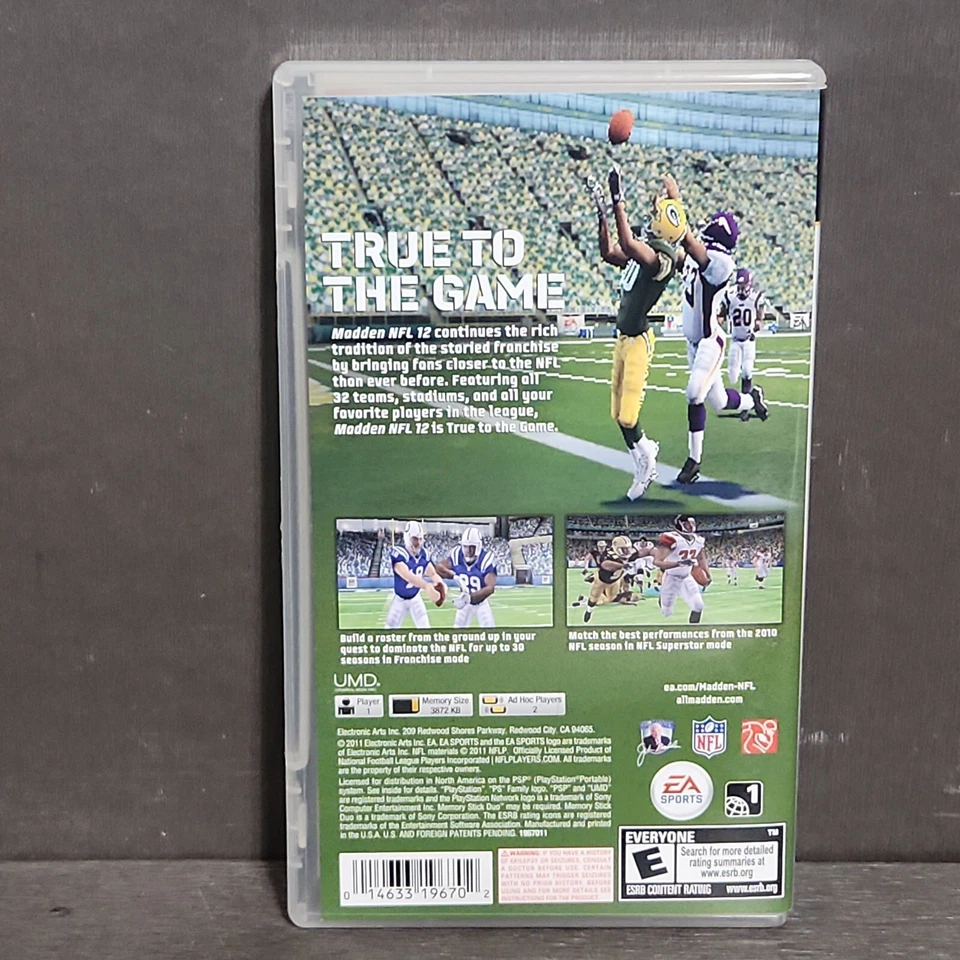 Madden NFL 12 PSP Complete - Image 4 of 4