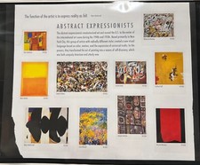 2010 US Scott 4444 44c Abstract Expressionists Sheet of 10 MNH