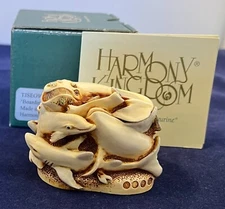 Harmony Kingdom ~ BOARDING SCHOOL ~ Dolphins Whales Shark~ UK Made Box ~ NIB