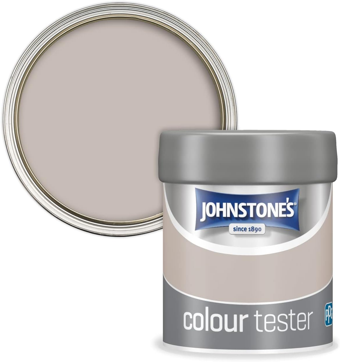 Johnstone's Paint Tester Pots Wall & Ceiling Paint Chapel Stone