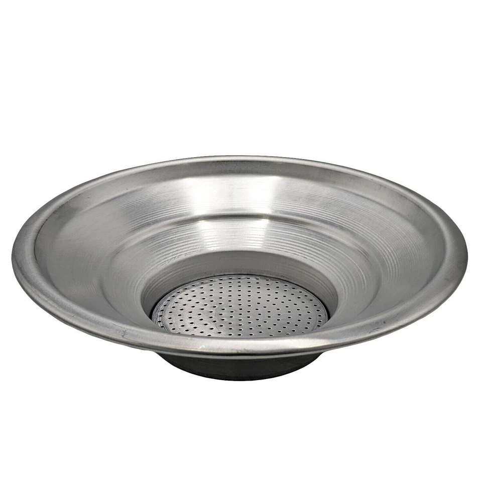 Colafritto da Portata in Alluminio Grande Scola Fritto Olio Frittura Ø 27×10h cm - Immagine 4 di 4