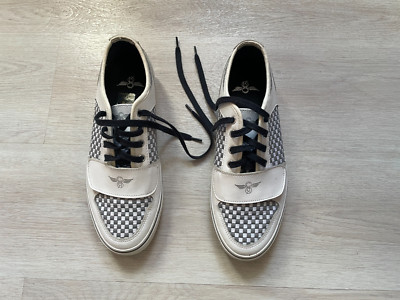 Rare Creative Recreation Men s Woven Strapped Trainers US size 10 EU 43 White