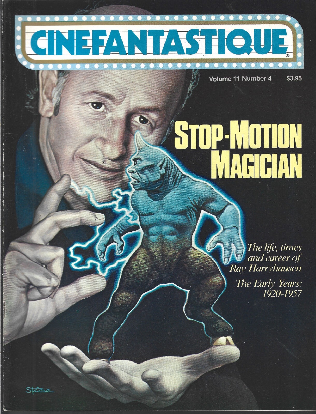 Cinefantastique Volume 11 Number 4 (Vf) Ray Harryhausen $3.95 Flat Rate Shipping