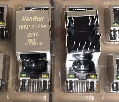 5/Pcs HanRun HR913129A RJ45 socket 100Base-T WiFi network connector ...