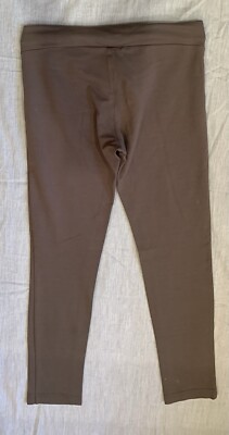 Active USA Yoga Pants Women s Size Medium Olive Green Athleisure Fitness Workout