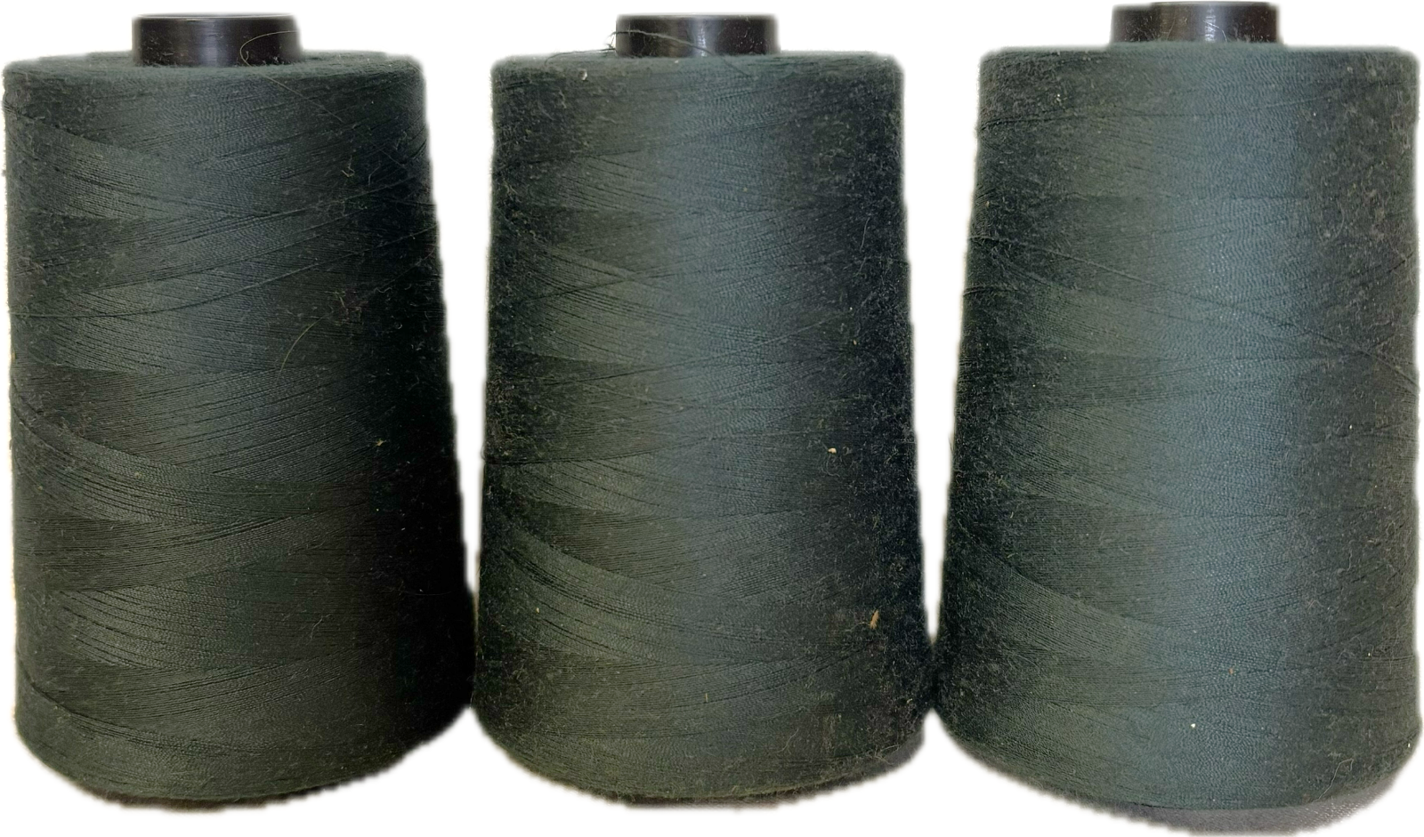 SEWING THREAD TEX 30 A & E Perma Core BOTTLE GREEN 6000Yds USA 3 Piece ...