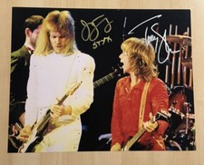 JAMES YOUNG & TOMMY SHAW SIGNED 11x14 PHOTO AUTOGRAPHED STYX BAND COA