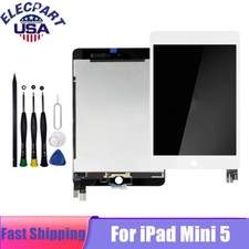 For iPad Mini 5 A2133 2124 2126 Display LCD Touch Screen White Digitizer  Tools