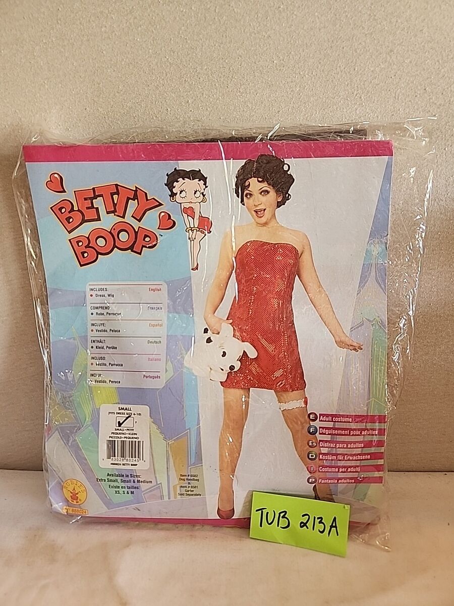 Betty Boop Adult Small Costume Halloween Dress-up ( MISSING