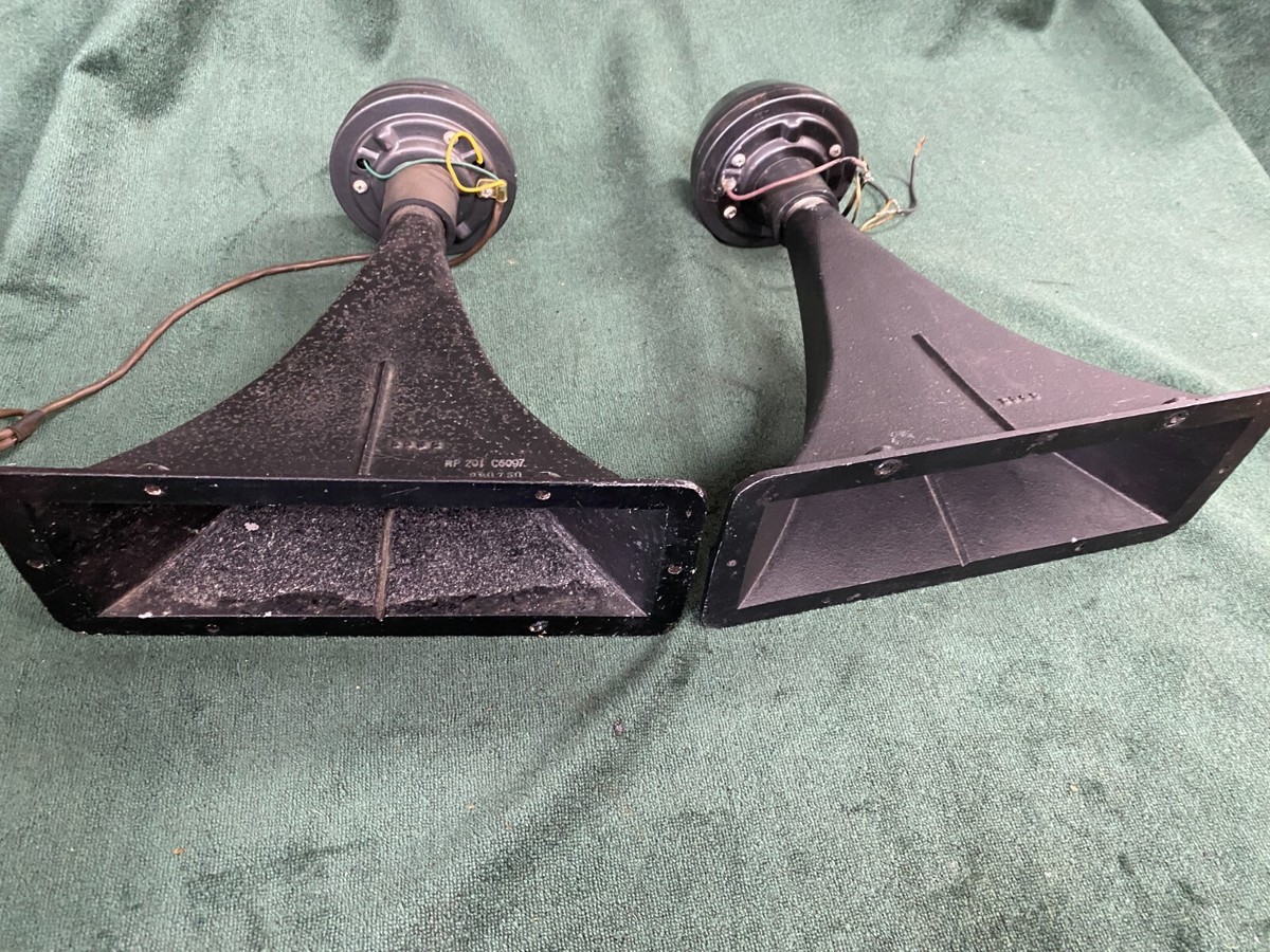 Pair Jensen RP201 High Fidelity Driver/Horns for Imperial PR-100