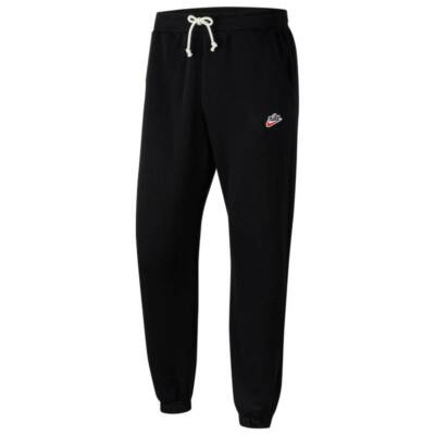 nike heritage joggers black