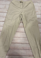 Liz Sport Vintage Women's Pants Size 12 Preppy 90s High Rise 100 Cotton Khakis