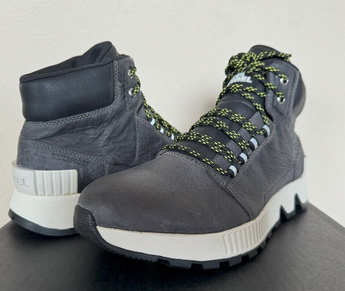 Sorel Men\'s Mac Hill Mid LTR Boots Size 9 Used Exc MSRP $175 ELKBLA_D4.jpg main image 2