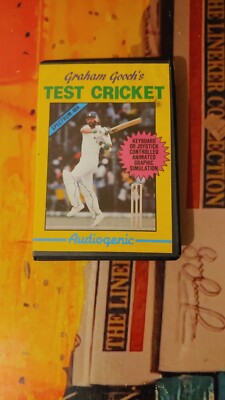 Cooch´s Test Cricket (1985) Spectrum 48k 128k (Tape, Manual, Box) classic 8-bit