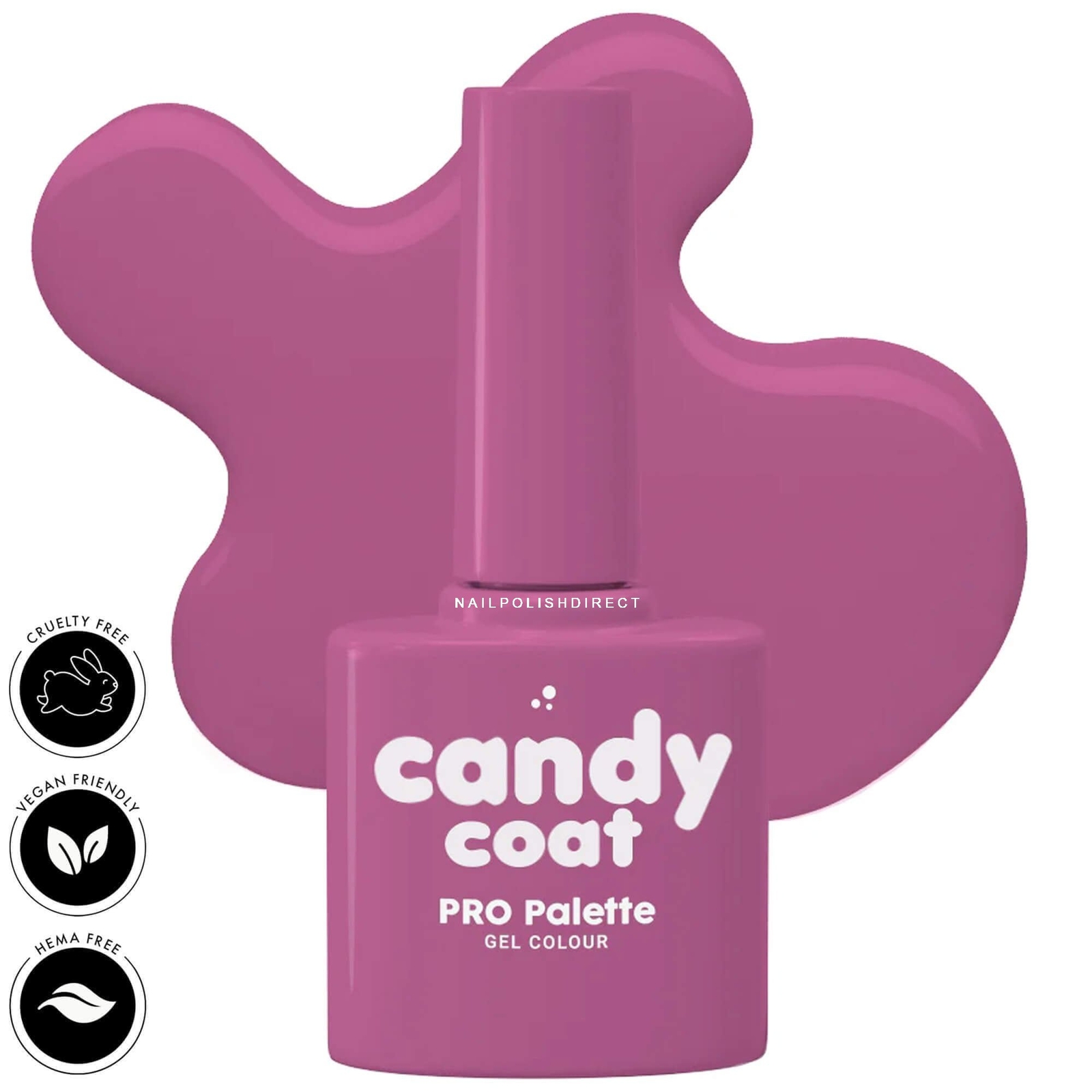 Candy Coat Pro Palette - Hema Free Gel Polish - Viola 10ml