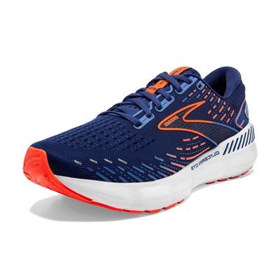 Brooks Men's Glycerin GTS 20 Supportive Sz_12_Blue Depths/Palace Blue/Orange