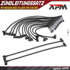 14x Z&uuml;ndleitungssatz Z&uuml;ndkabel f&uuml;r Mercedes-Benz S-Klasse W140 C140 SL R129