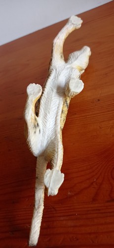 FIGURA GRANDE / DE LEOPARDO / EN PLASTICO DURO - Imagen 5 de 6