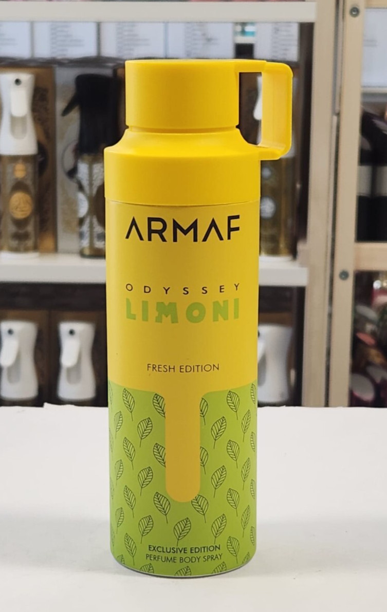 ARMAF Men's Odyssey Limoni Fresh Deodorant Spray 6.8 oz / 200 ML