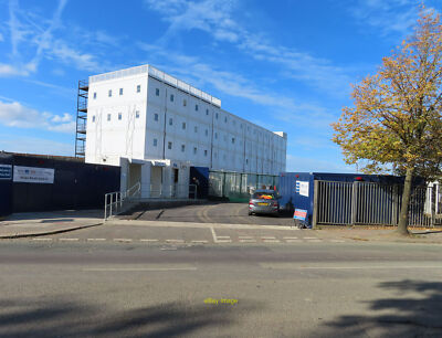 Foto 6x4 Temporär HS2 Wohnblock Atlas Straße Standort Dieser Stapel von c2021