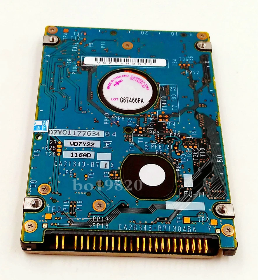 Fujitsu 80GB 4200 RPM,2.5" IDE 2MB Internal Hard Disk Drives - Image 2 of 2