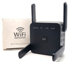 WiFi Booster Home Wireless Internet Extender Repeater Ethernet Port Dual Band