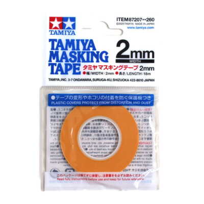 Tamiya and Hobby 2000 masking tapes for modelers