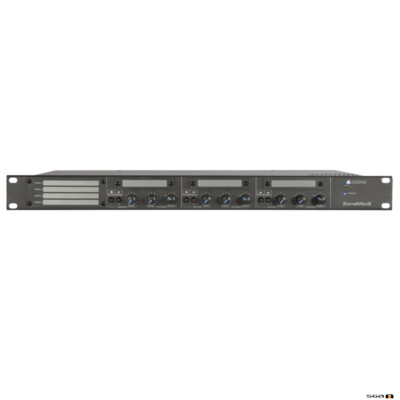 Australian Monitor ZM3M Installation Series Zone Mixer 3 stereo outputs