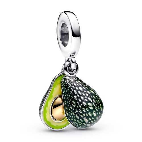 PANDORA Schmuck Charm-Anhänger Avocado 763405C01