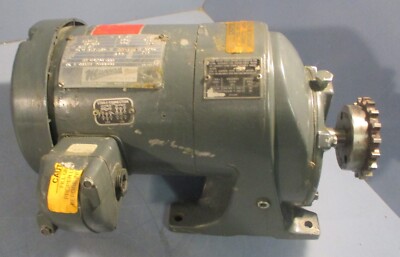 Newman 65-04790-525 Induction Motor 2HP 230/460V 3PH 7.5:1 7/8'' Shaft Dia