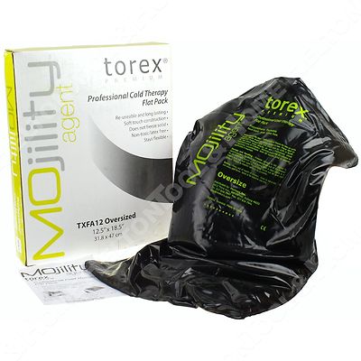 Torex TXFA12 Professional Cold Therapy Flat Pack Black Oversized - 12.5'' x 18.5''